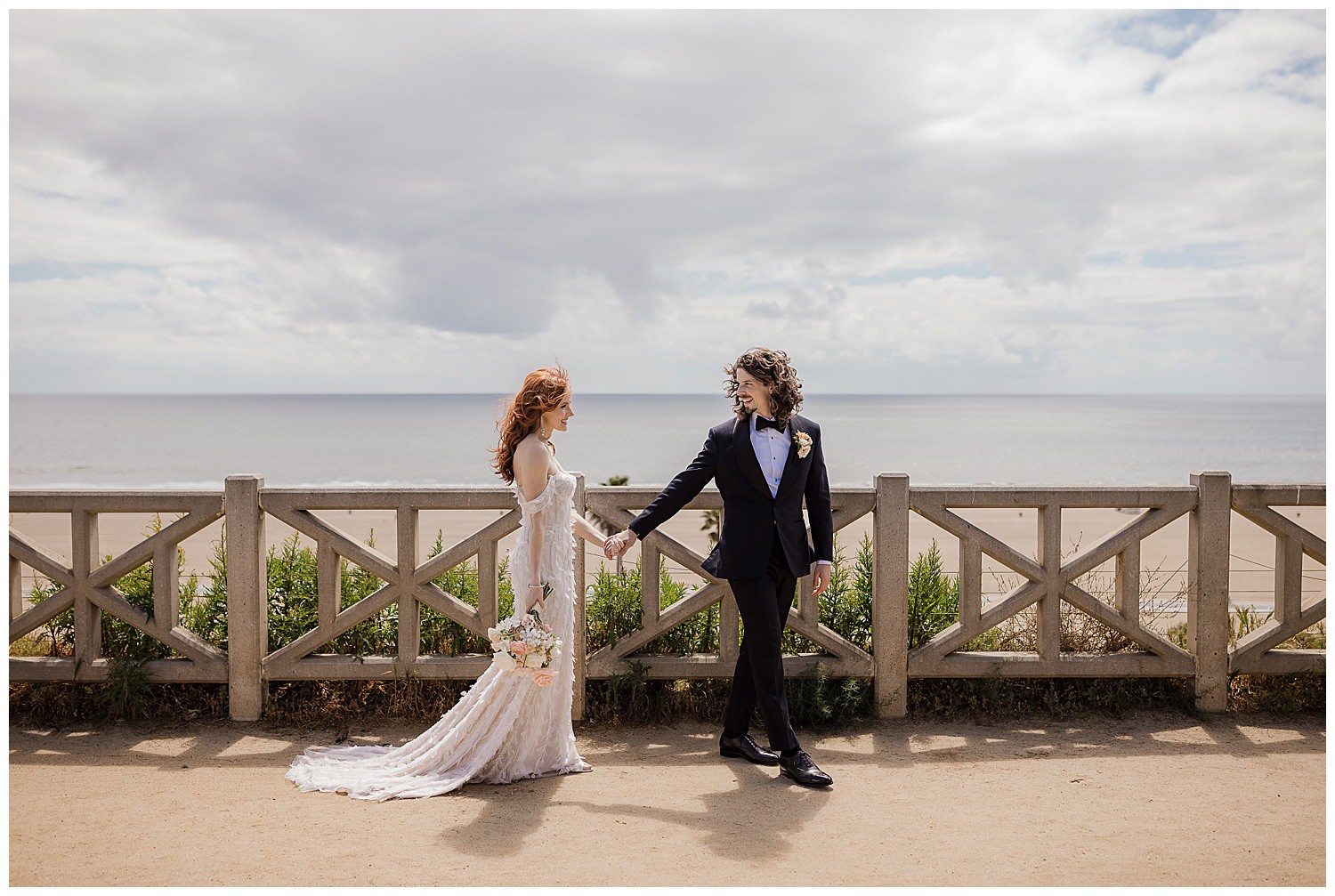 JJ Santa Monica Catholic Church Wedding Photography