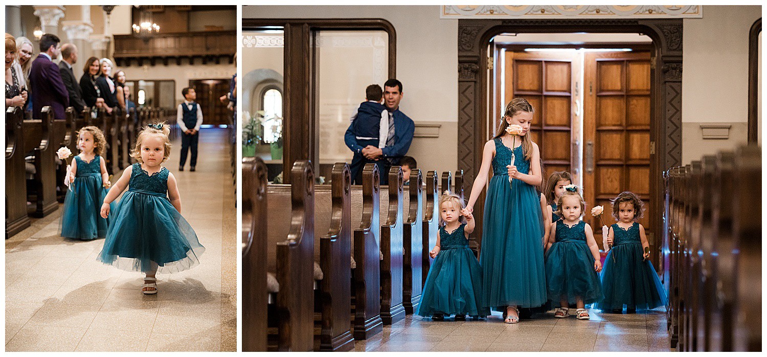 JJ Santa Monica Catholic Church Wedding Photography