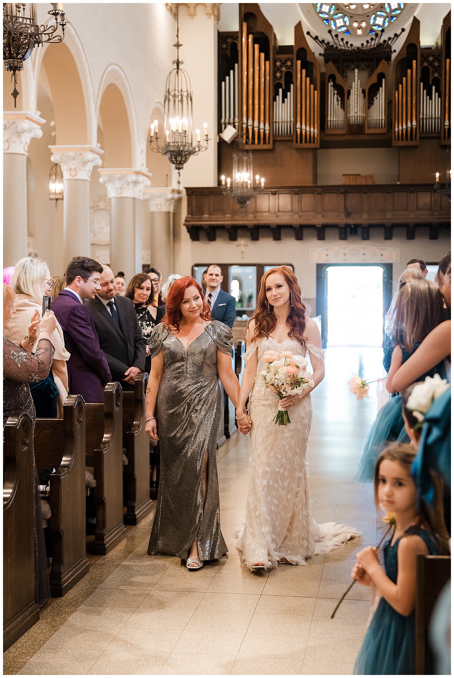 JJ Santa Monica Catholic Church Wedding Photography