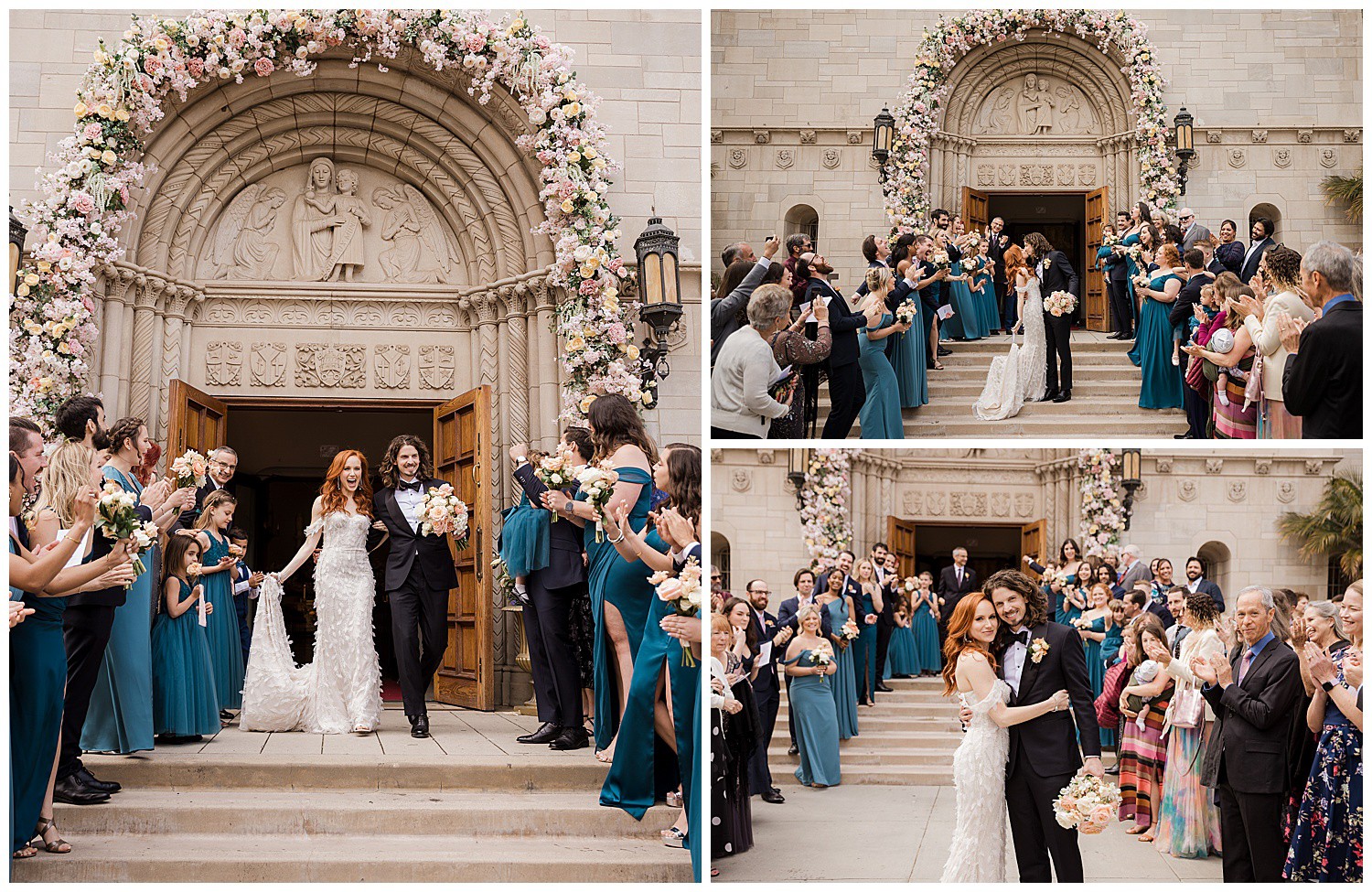 JJ Santa Monica Catholic Church Wedding Photography