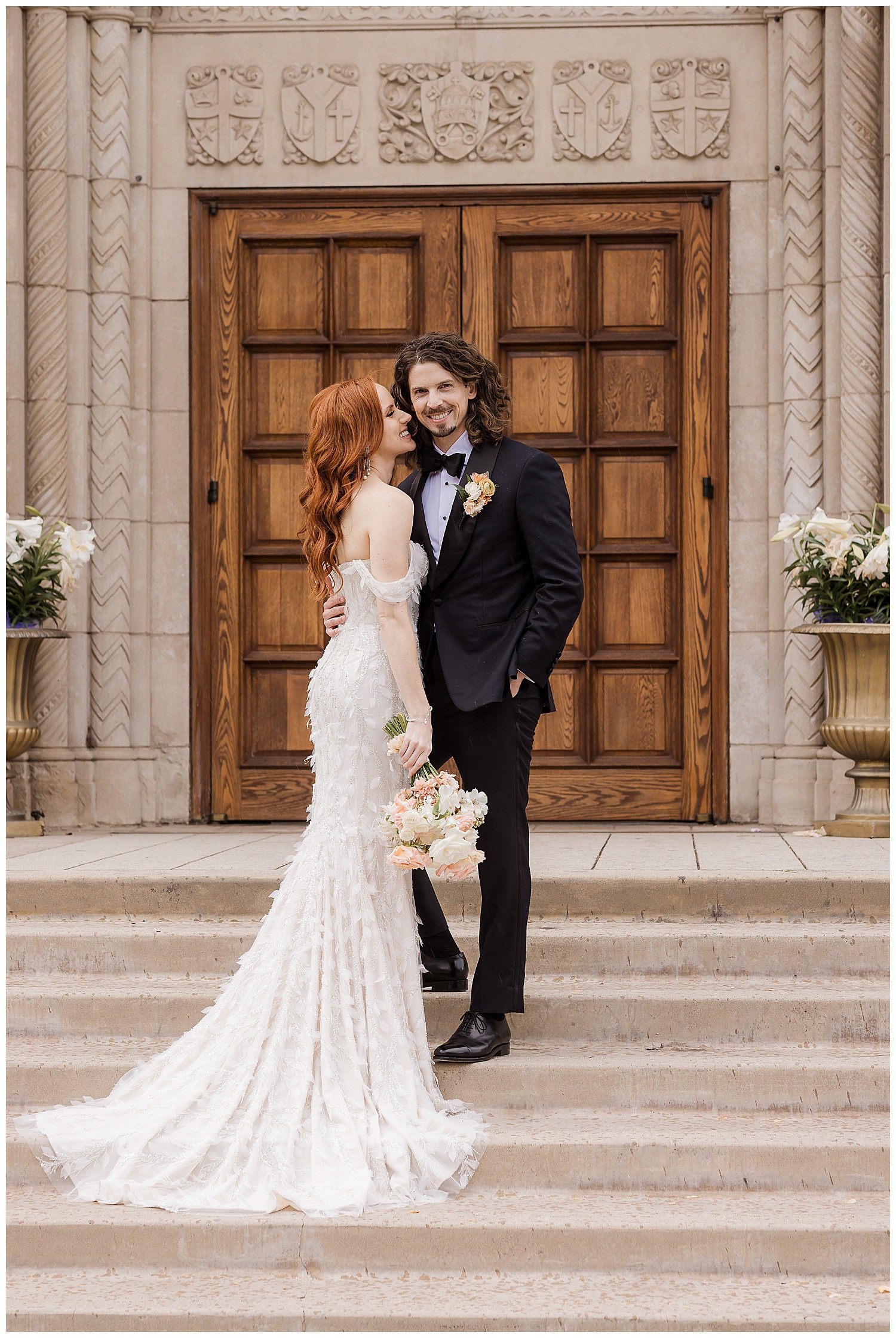 JJ Santa Monica Catholic Church Wedding Photography