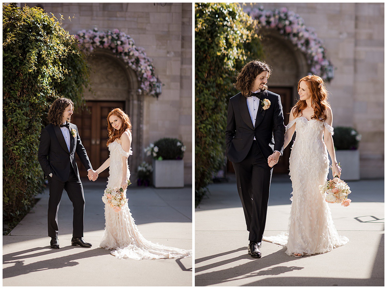 JJ Santa Monica Catholic Church Wedding Photography
