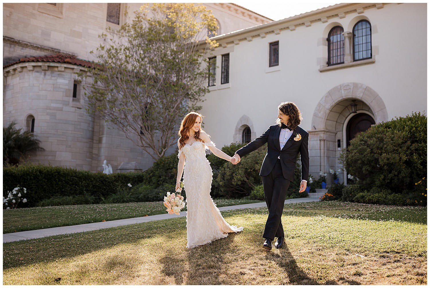 JJ Santa Monica Catholic Church Wedding Photography