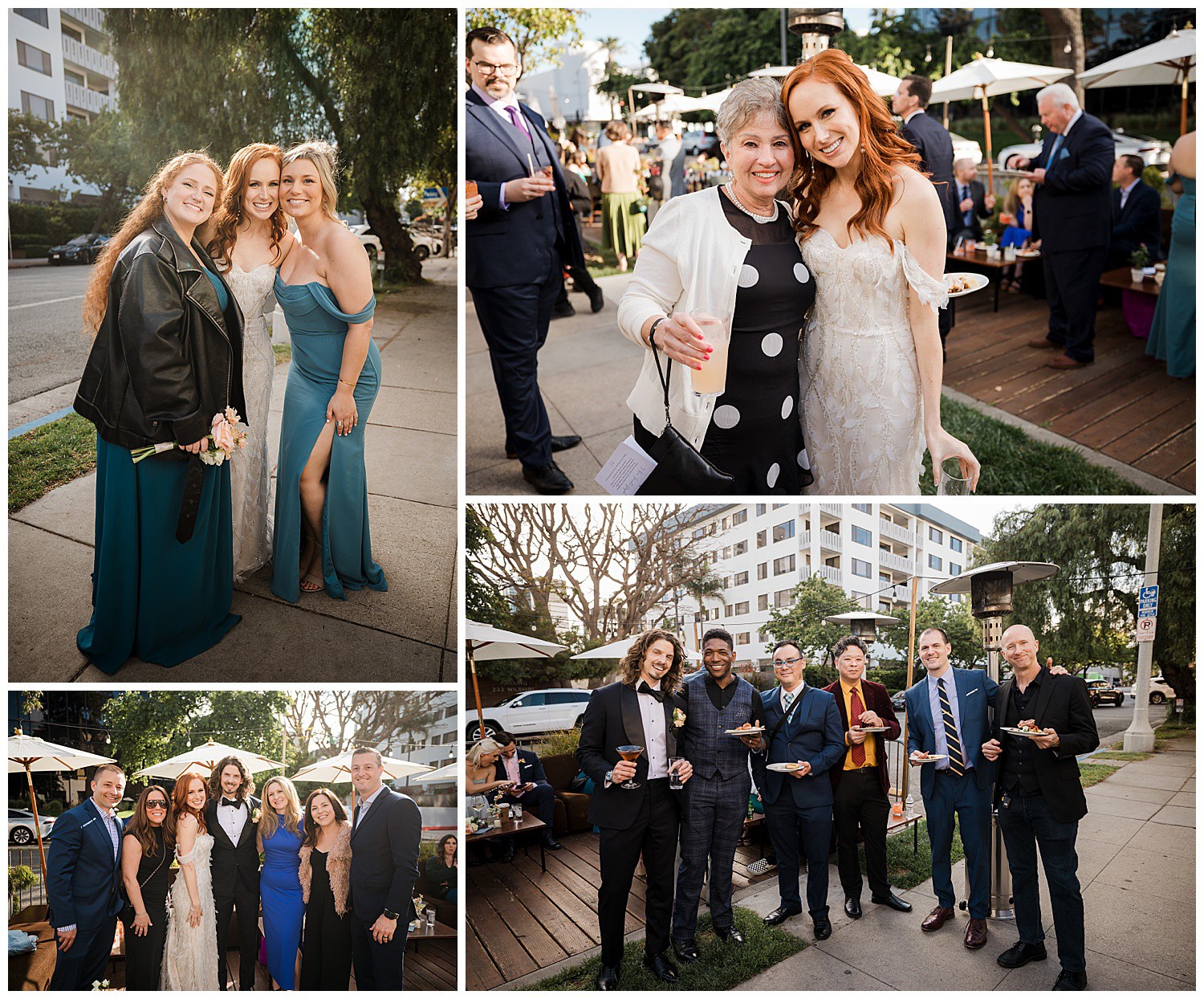 JJ Santa Monica Catholic Church Wedding Photography