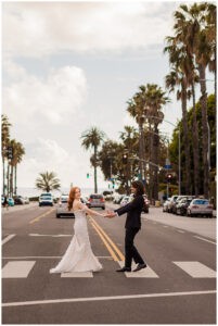 JJ Santa Monica Catholic Church Wedding Photography