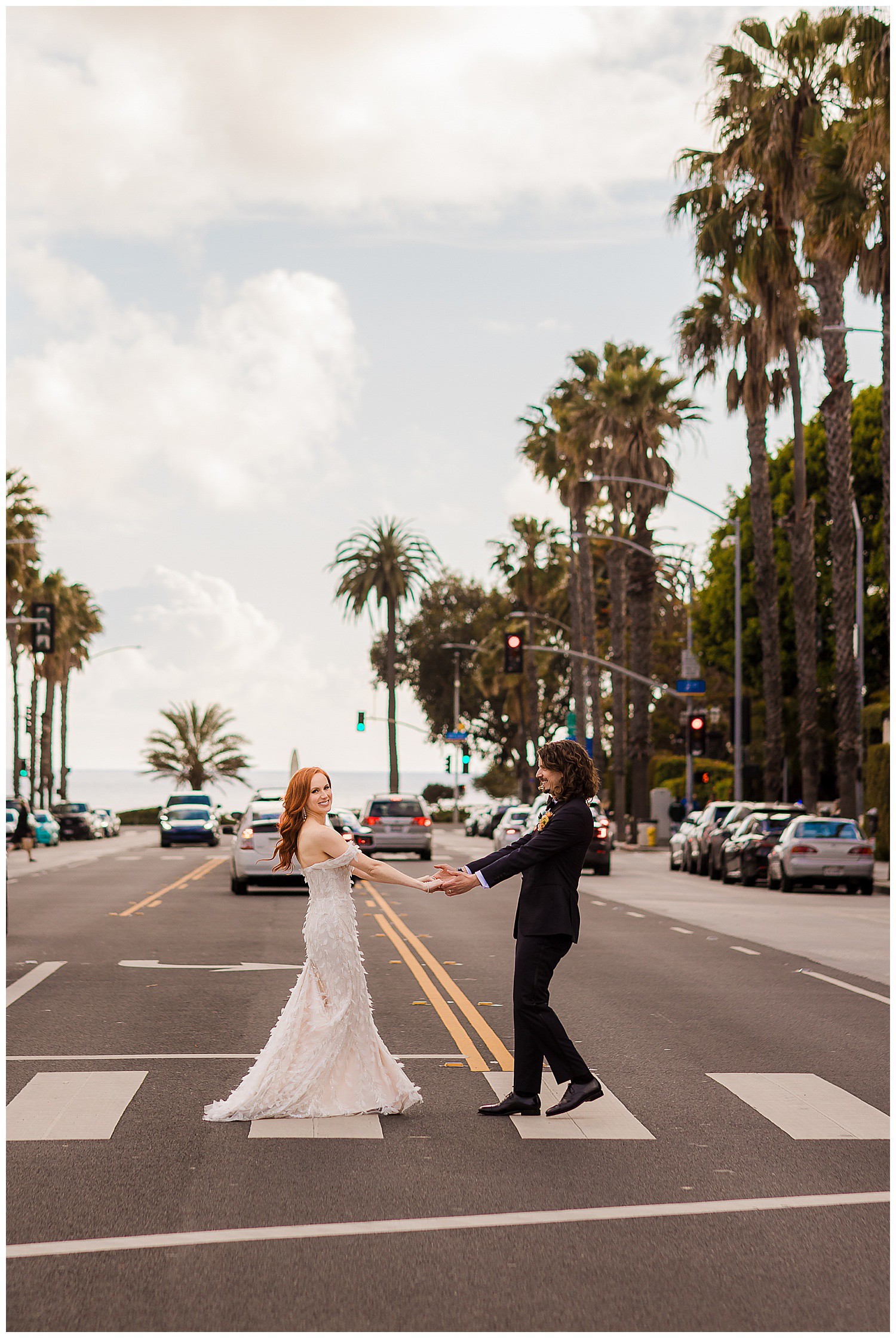 JJ Santa Monica Catholic Church Wedding Photography
