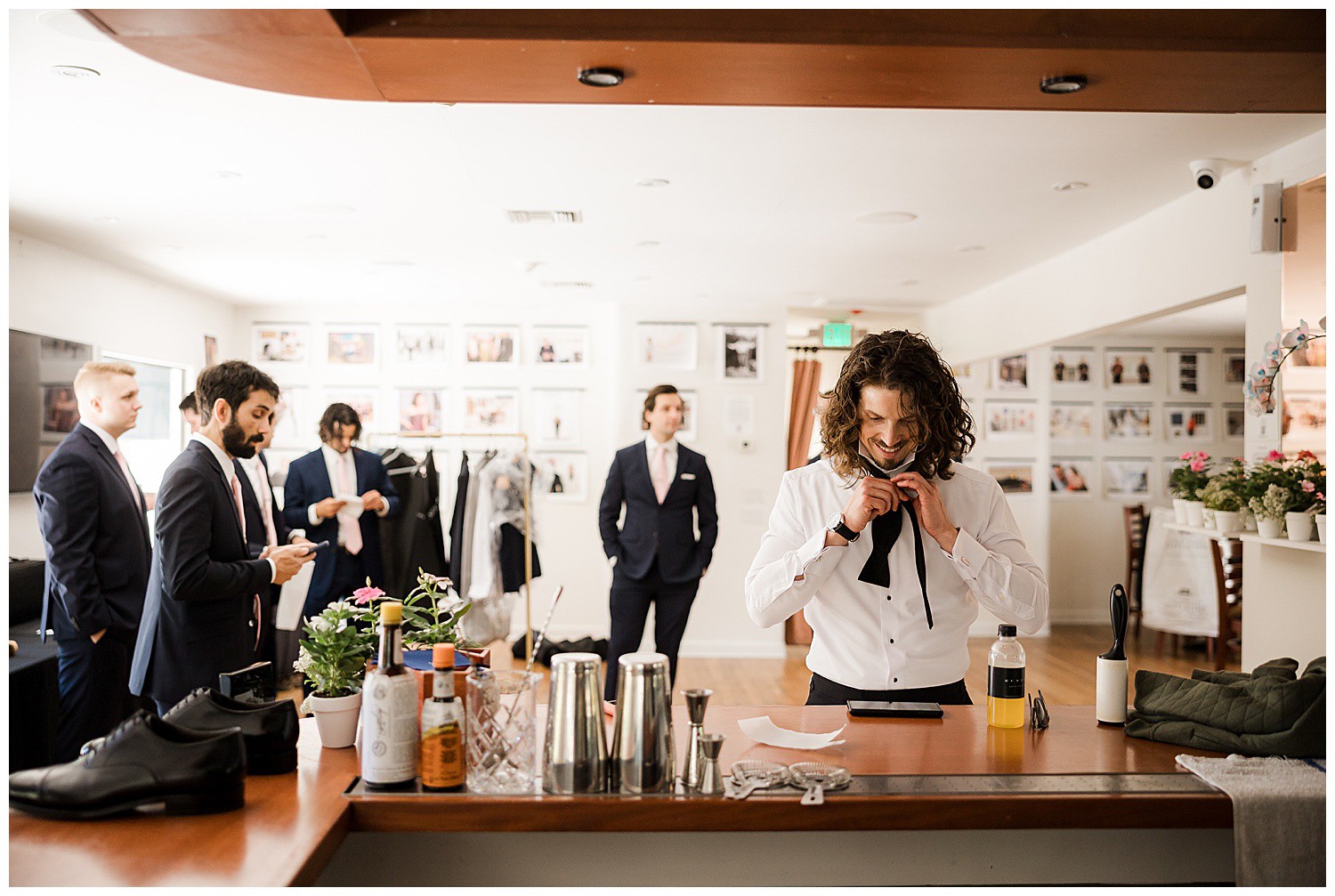 JJ Santa Monica Catholic Church Wedding Photography