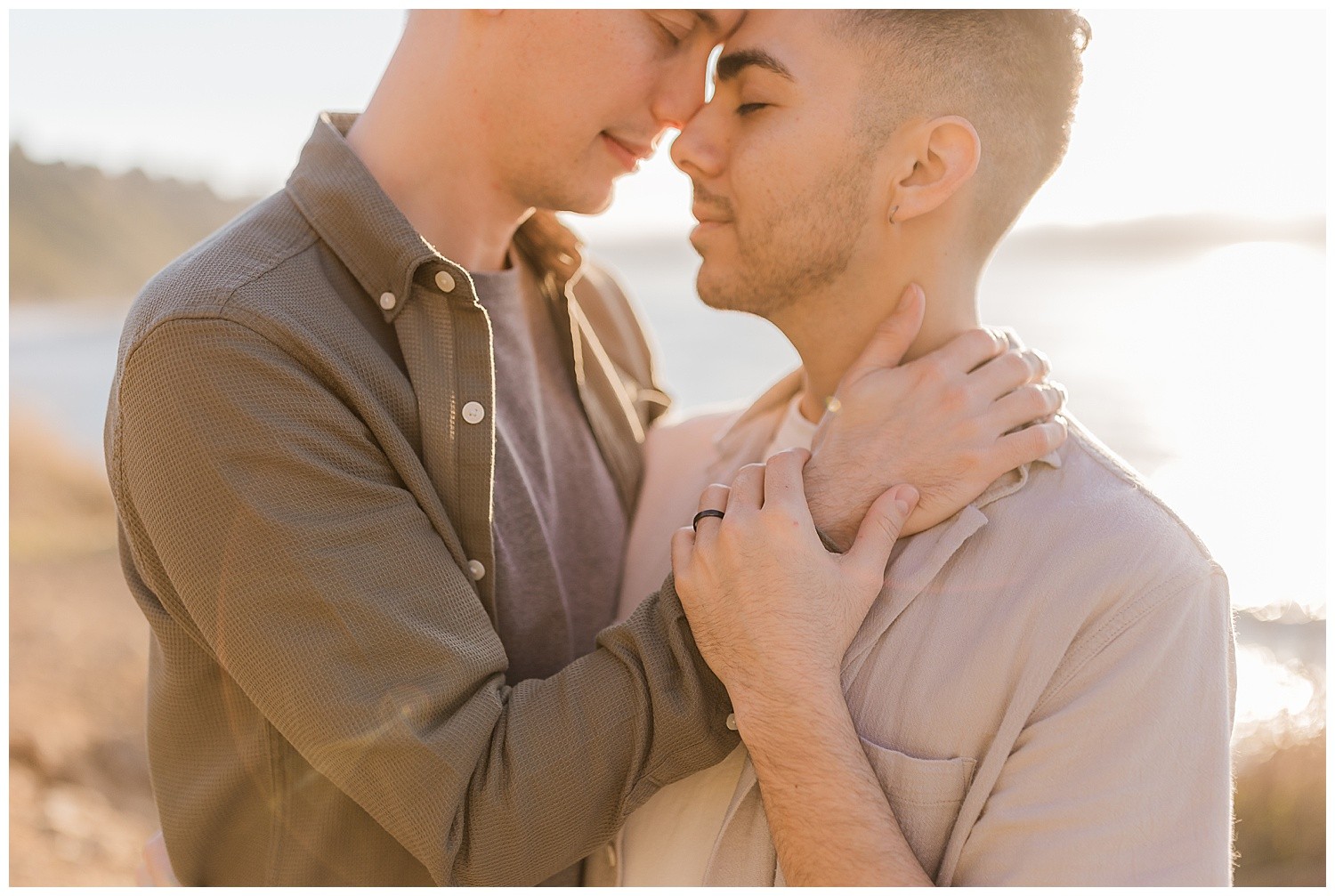 Palos Verdes Bluffs Cove Engagement Photography