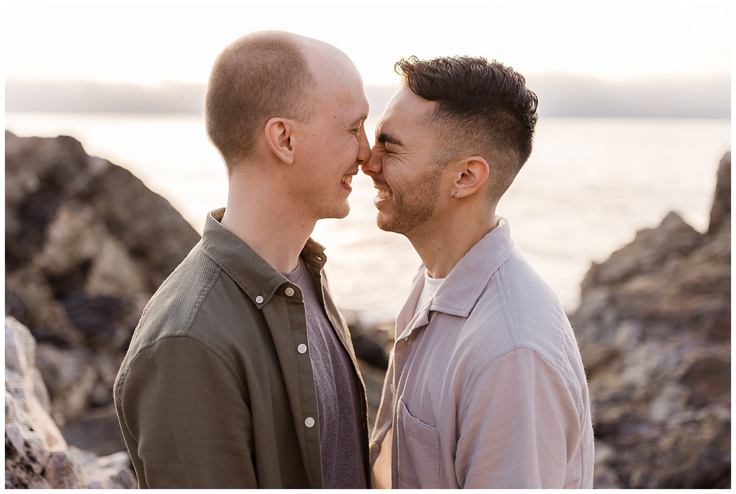 Palos Verdes Bluffs Cove Engagement Photography