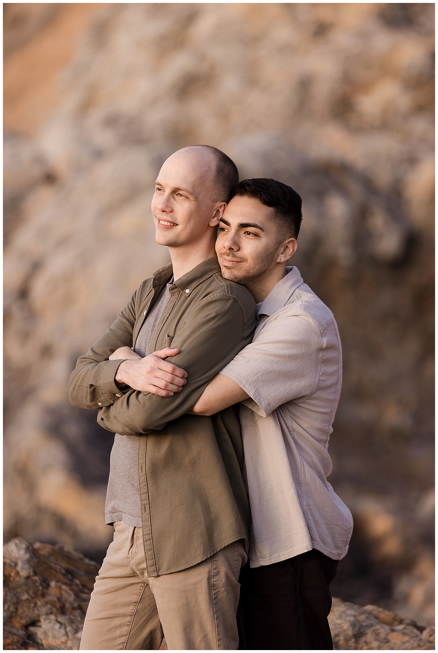 Palos Verdes Bluffs Cove Engagement Photography