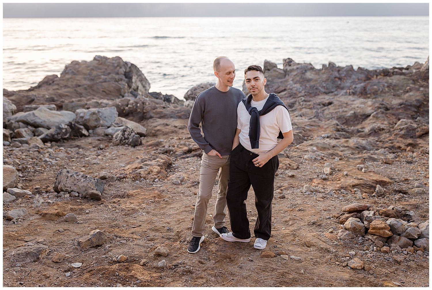 Palos Verdes Bluffs Cove Engagement Photography