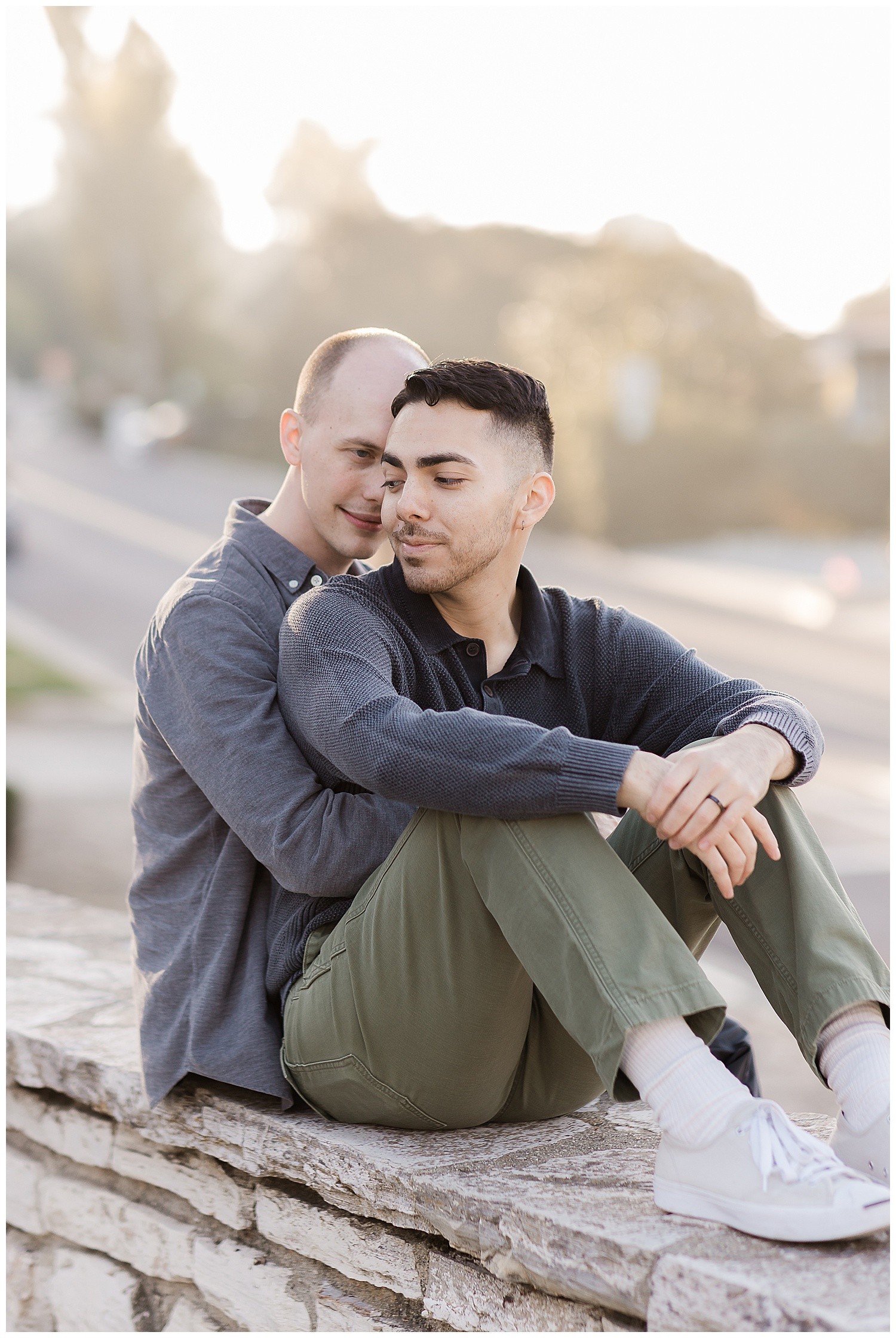 Palos Verdes Bluffs Cove Engagement Photography