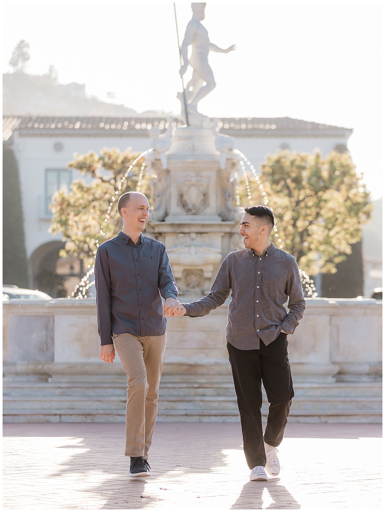 Palos Verdes Bluffs Cove Engagement Photography