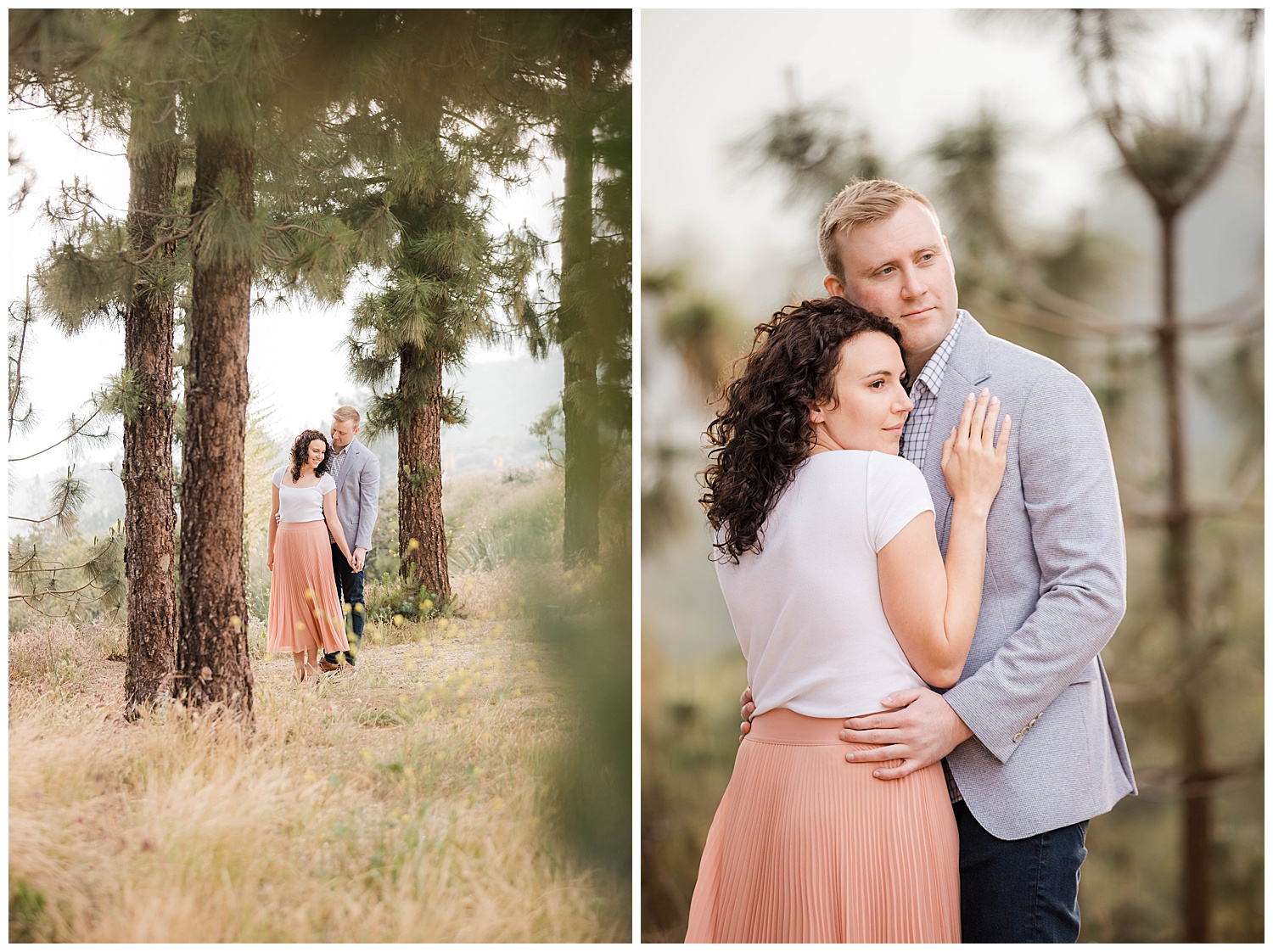 Angeles National Forest Engagement Photography
