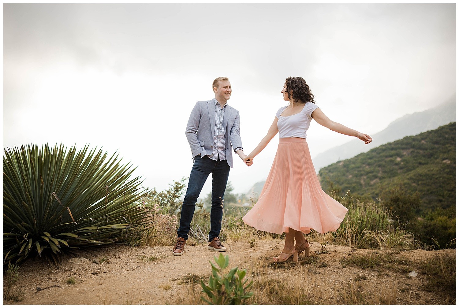 Angeles National Forest Engagement Photography