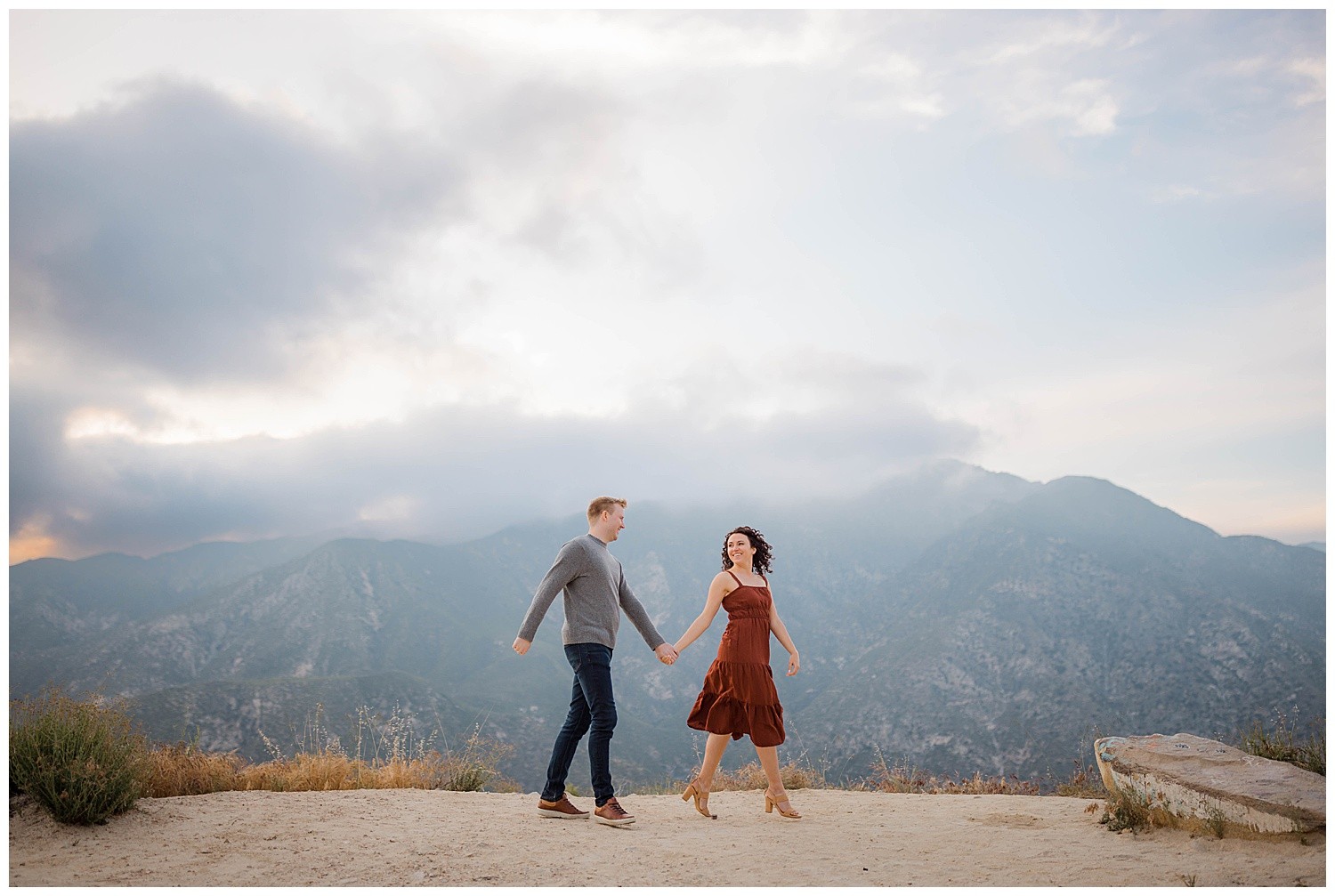 Angeles National Forest Engagement Photography
