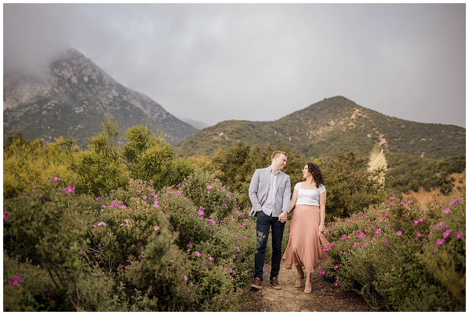 Angeles National Forest Engagement Photography
