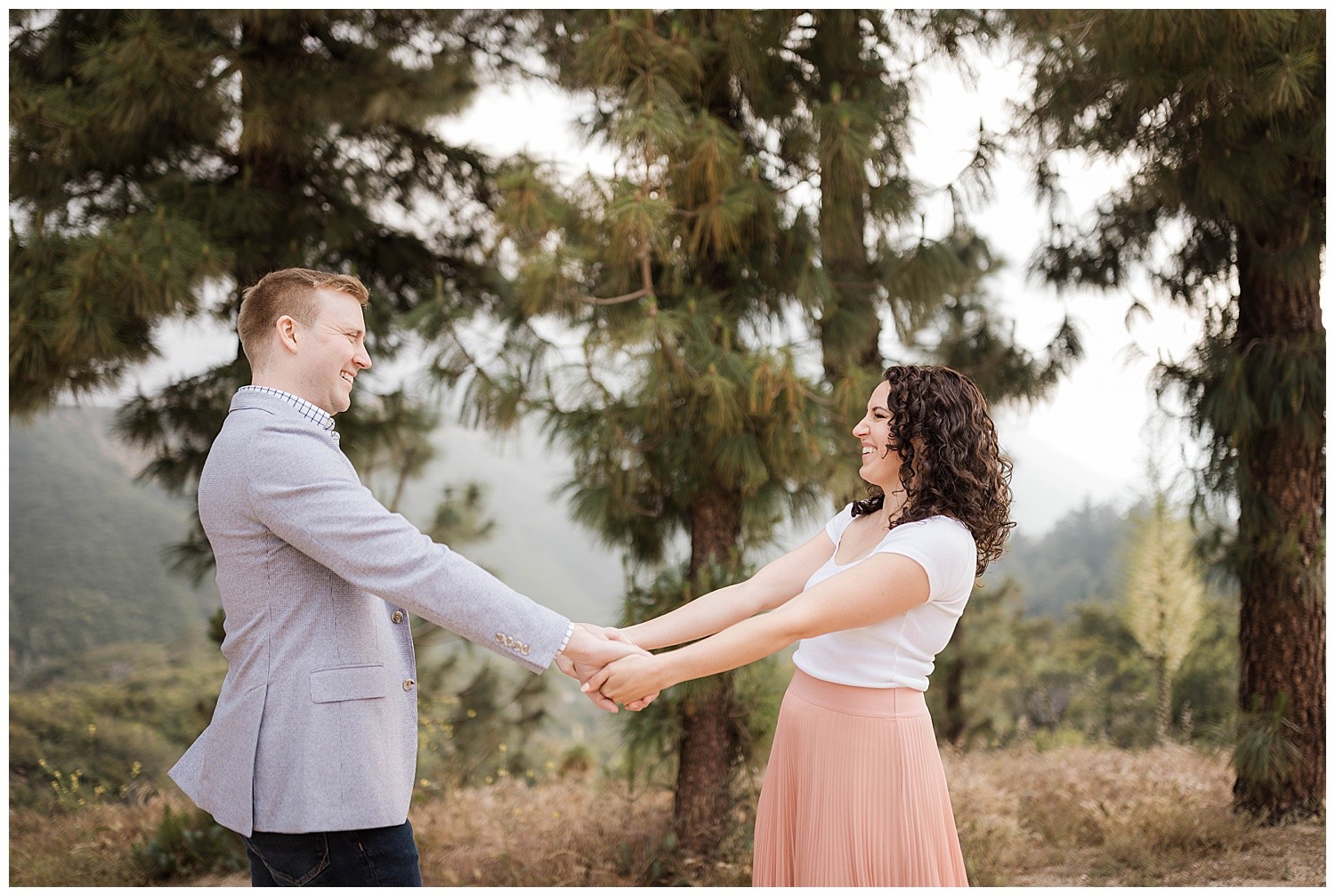 Angeles National Forest Engagement Photography