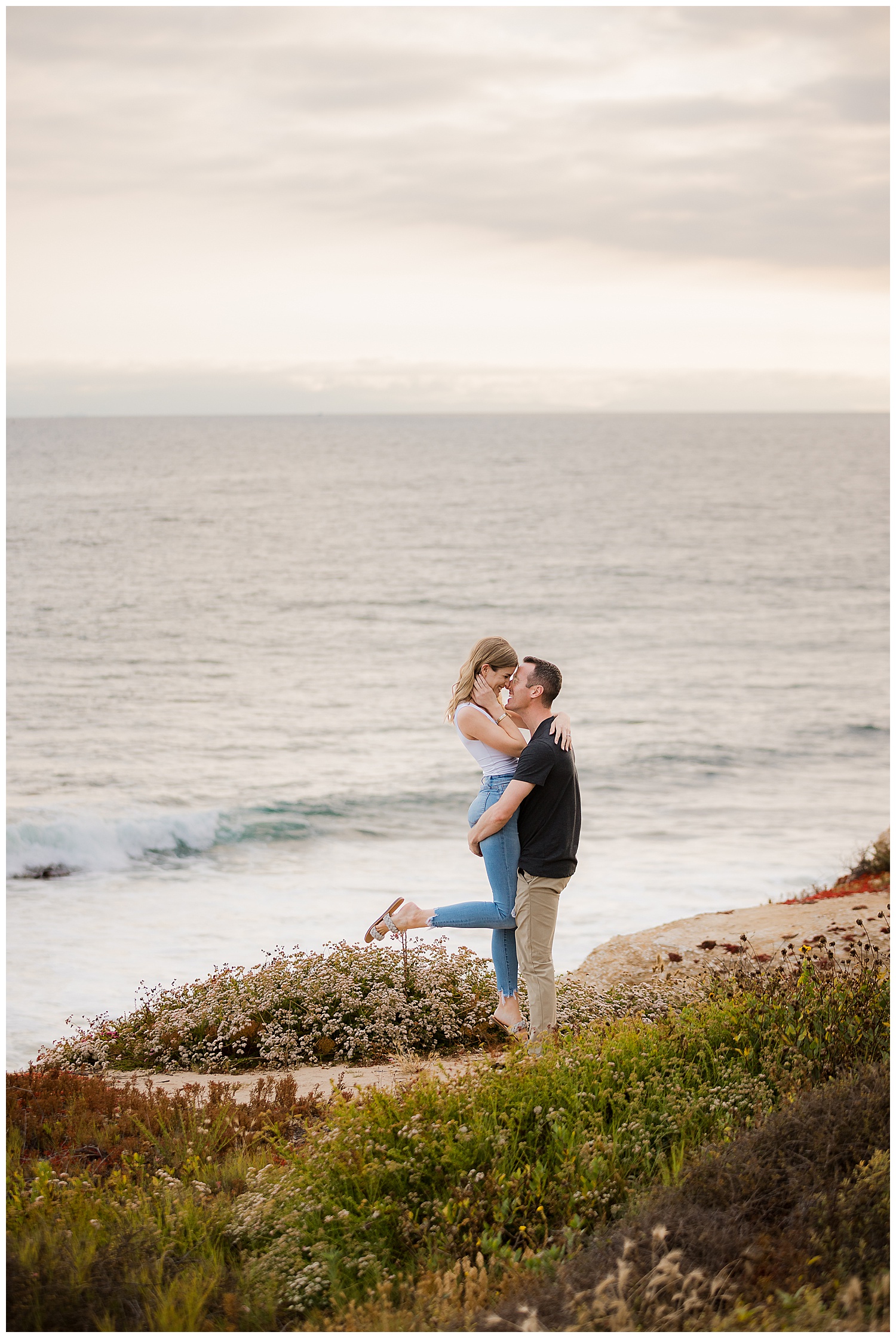 Crystal Cove Engagement Photography