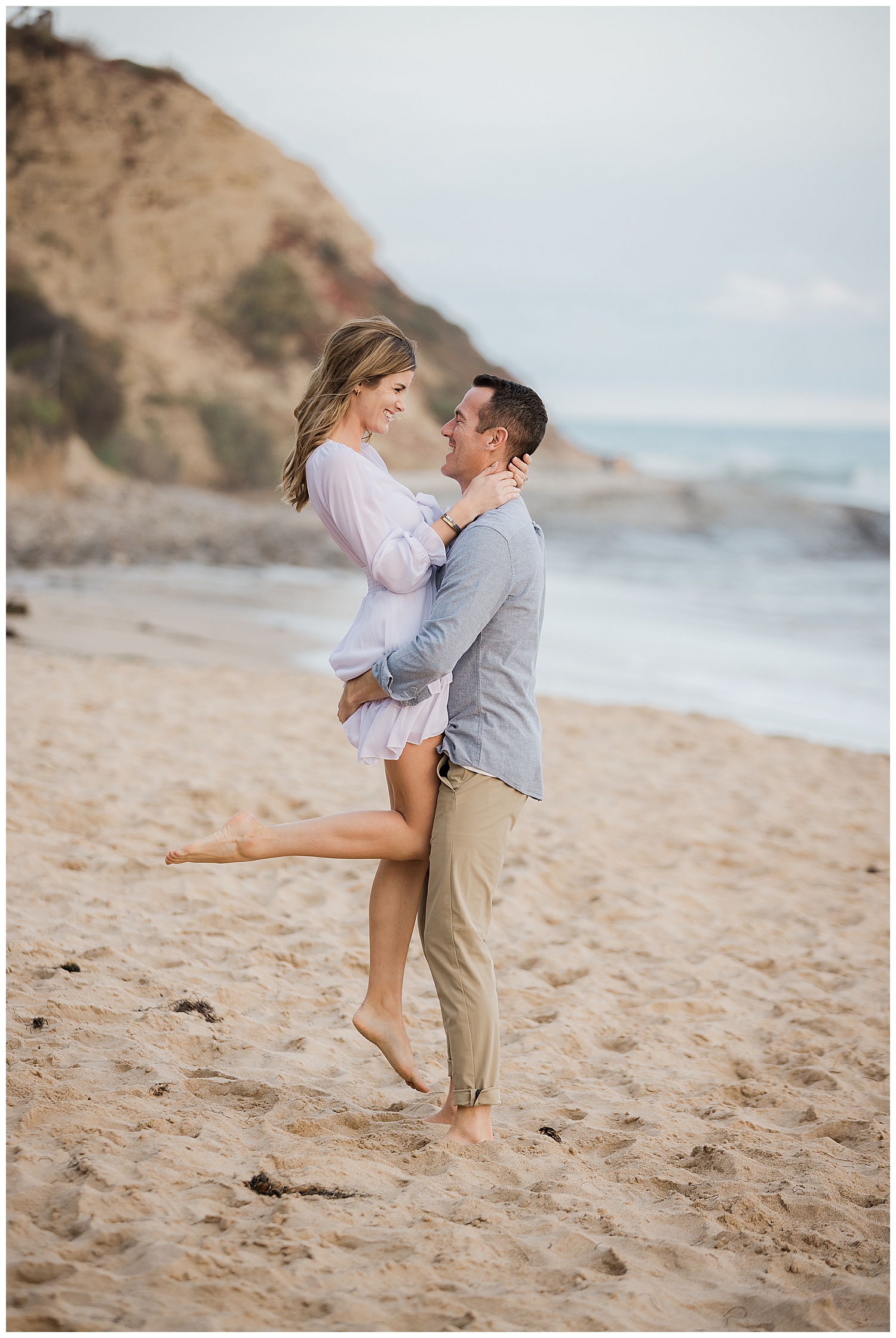 Crystal Cove Engagement Photography