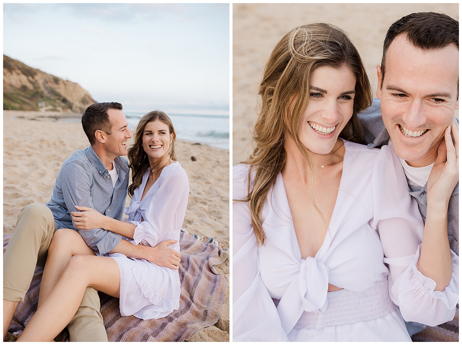 Crystal Cove Engagement Photography