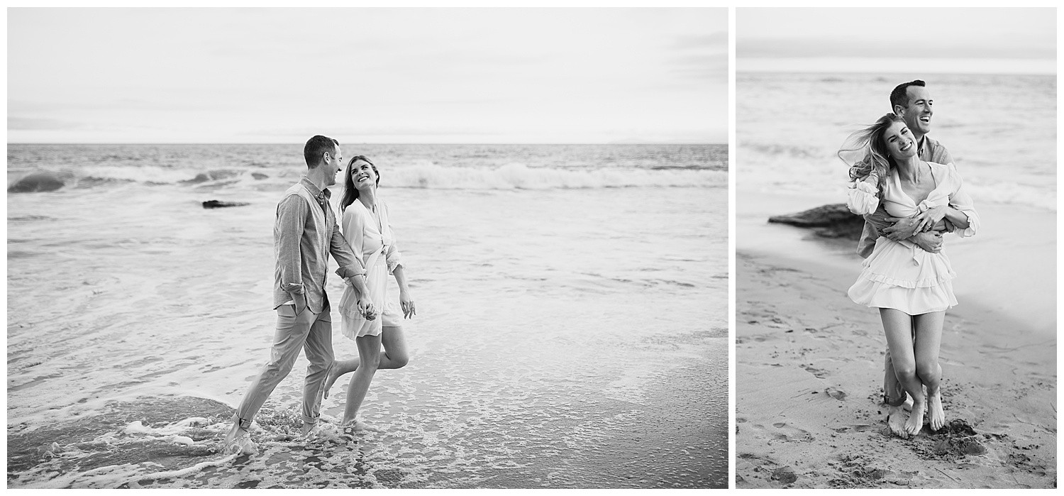 Crystal Cove Engagement Photography