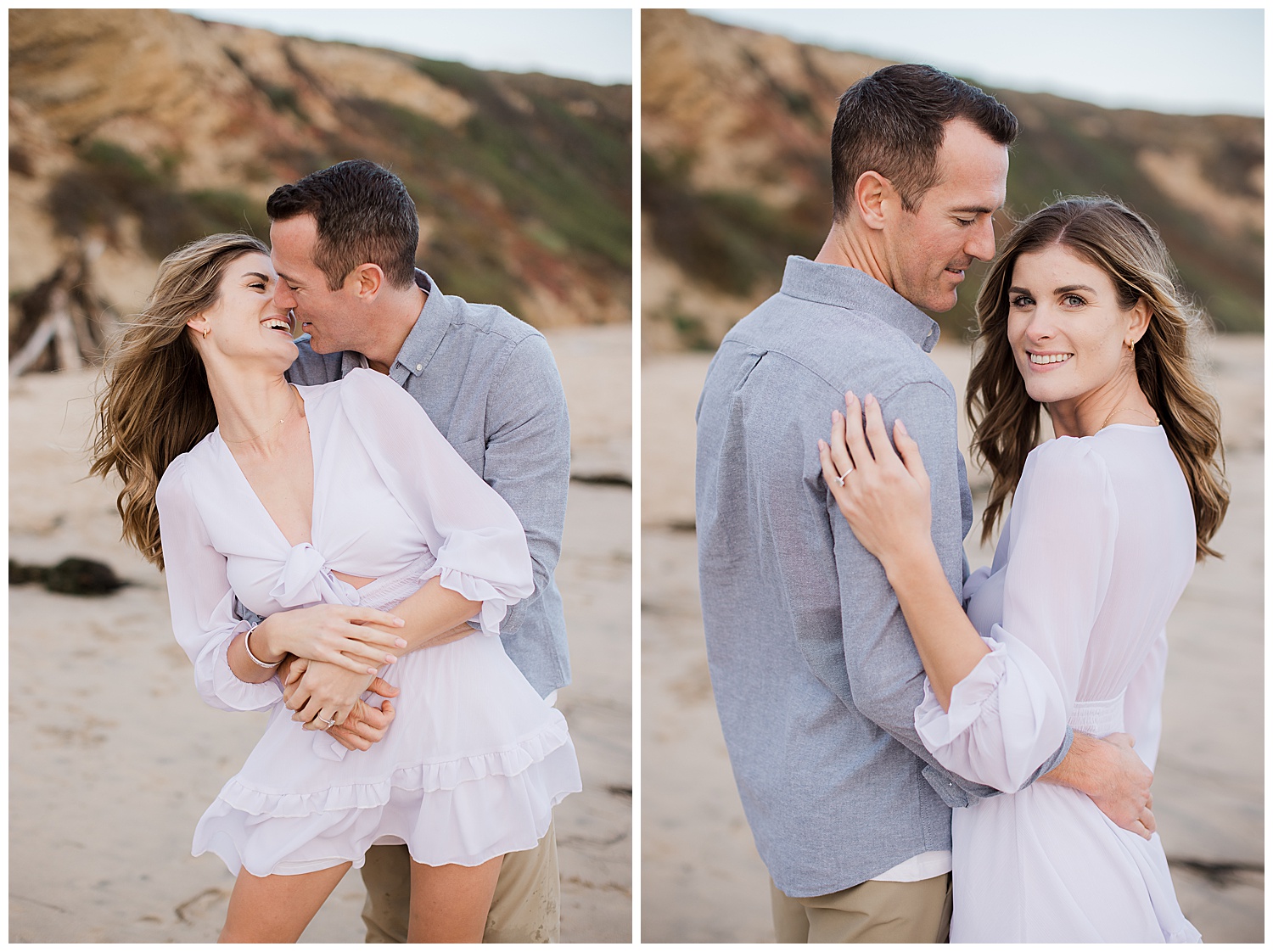 Crystal Cove Engagement Photography