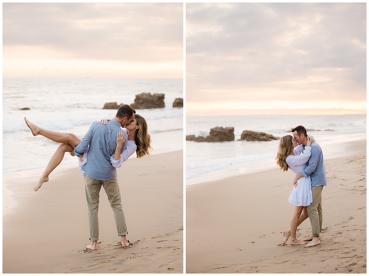 Crystal Cove Engagement Photography