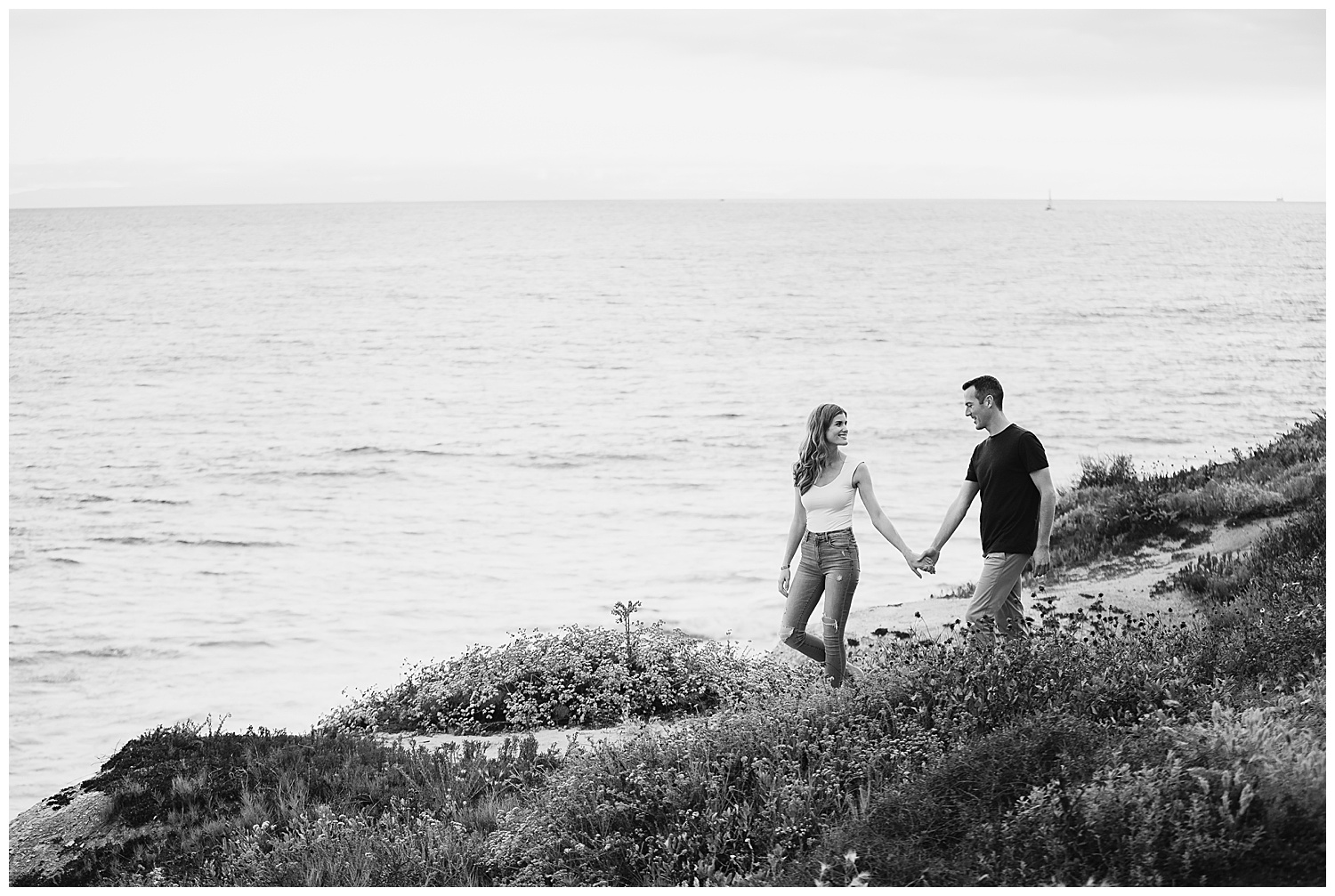 Crystal Cove Engagement Photography