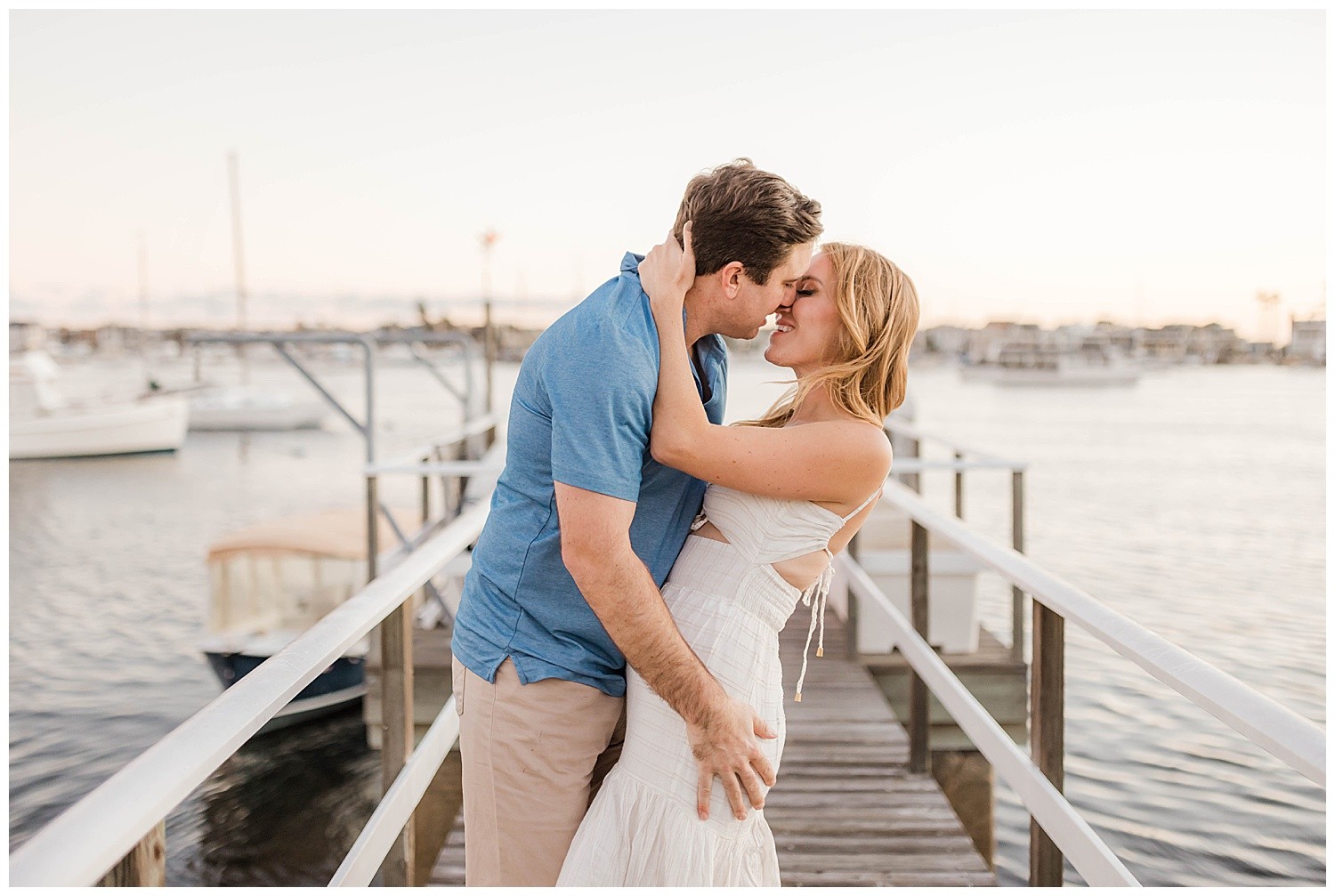 Newport Beach Boat Engagement