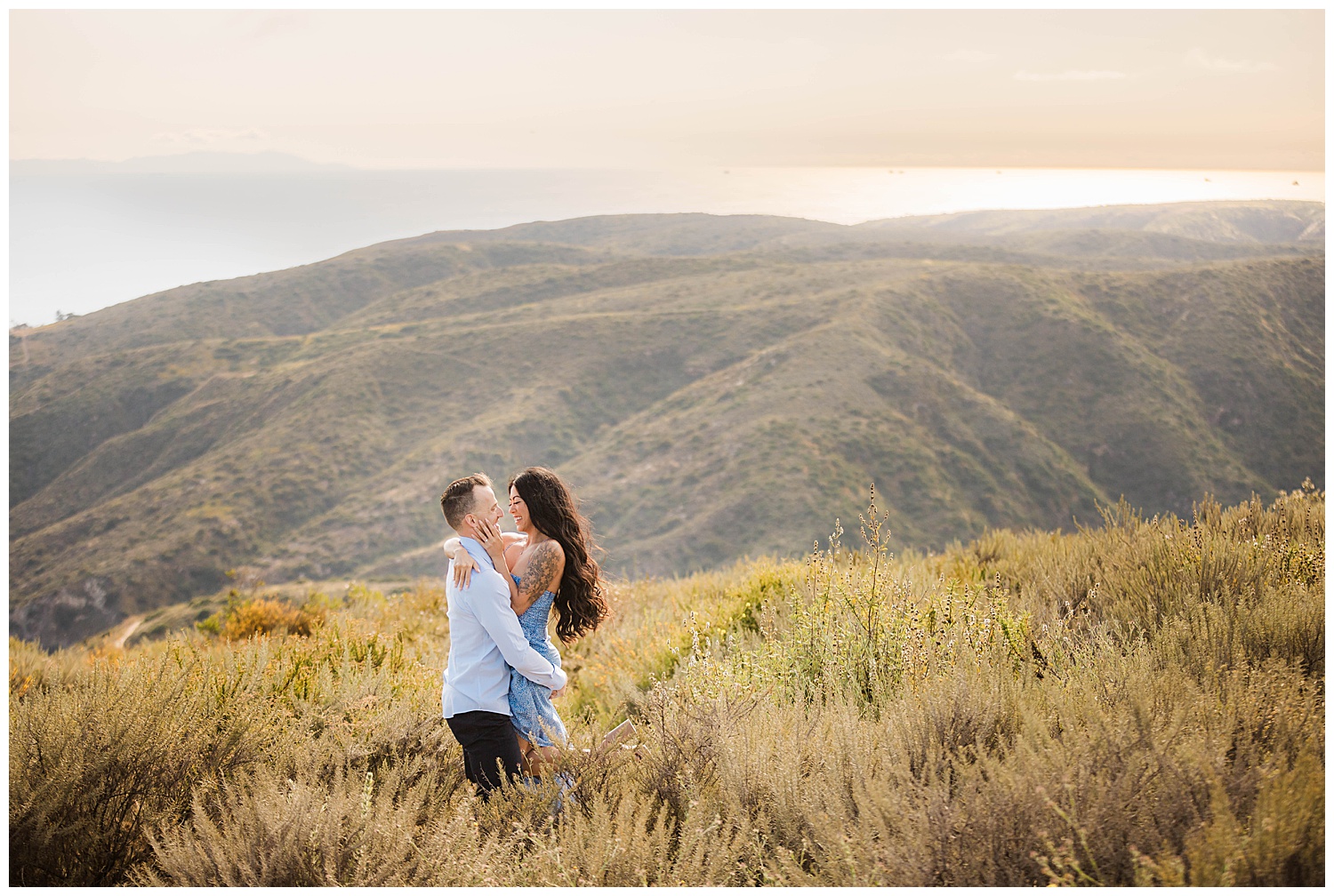 Top of the World Victoria Beach Engagement Photography