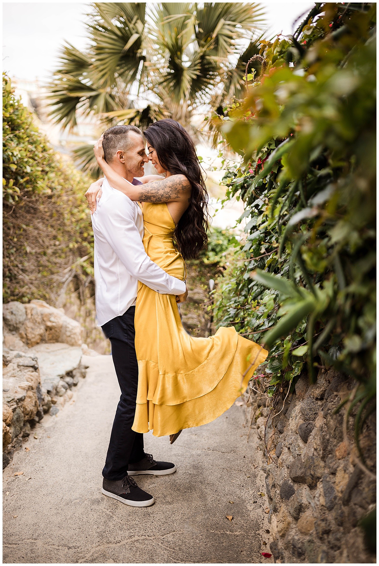 Top of the World Victoria Beach Engagement Photography
