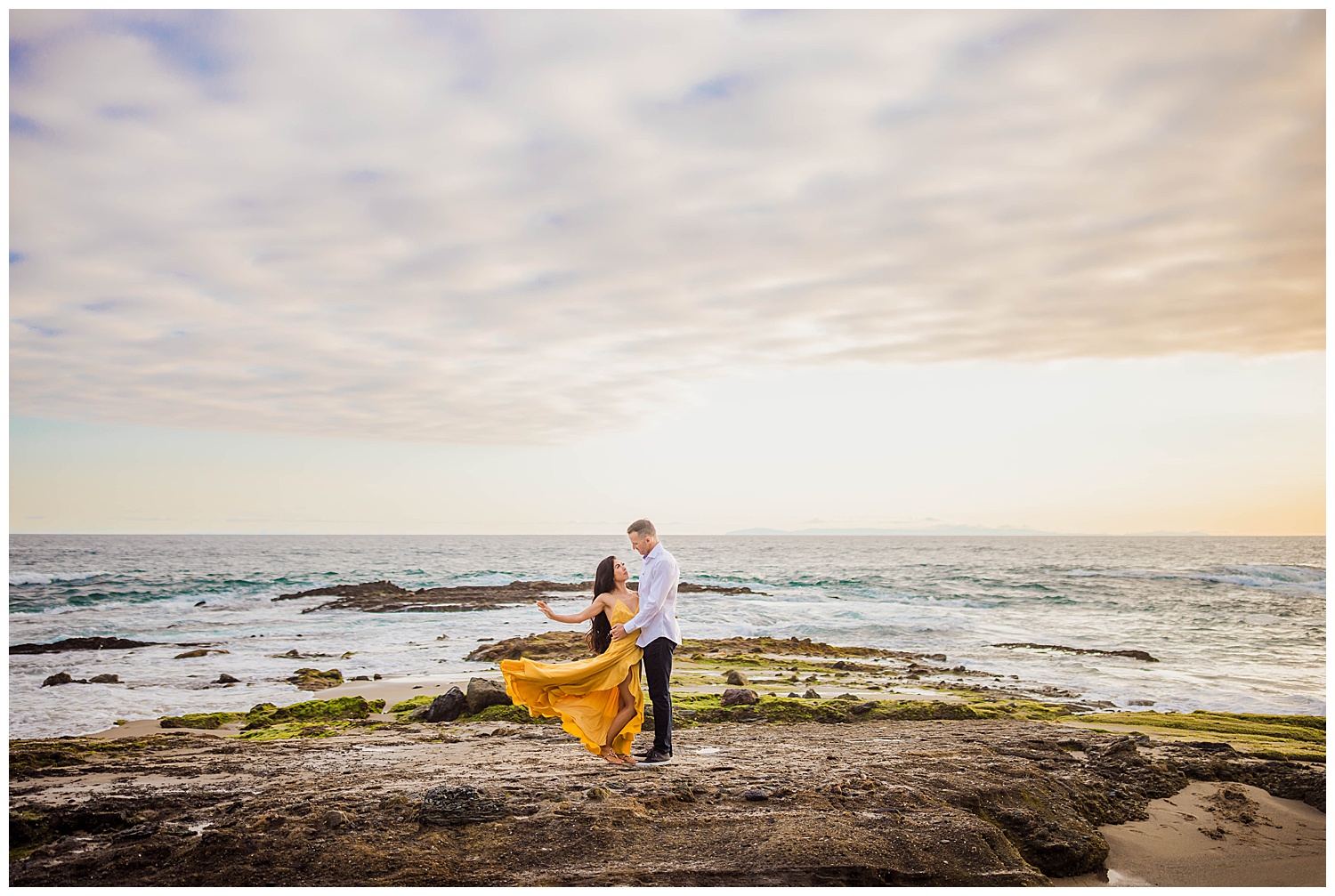 Top of the World Victoria Beach Engagement Photography