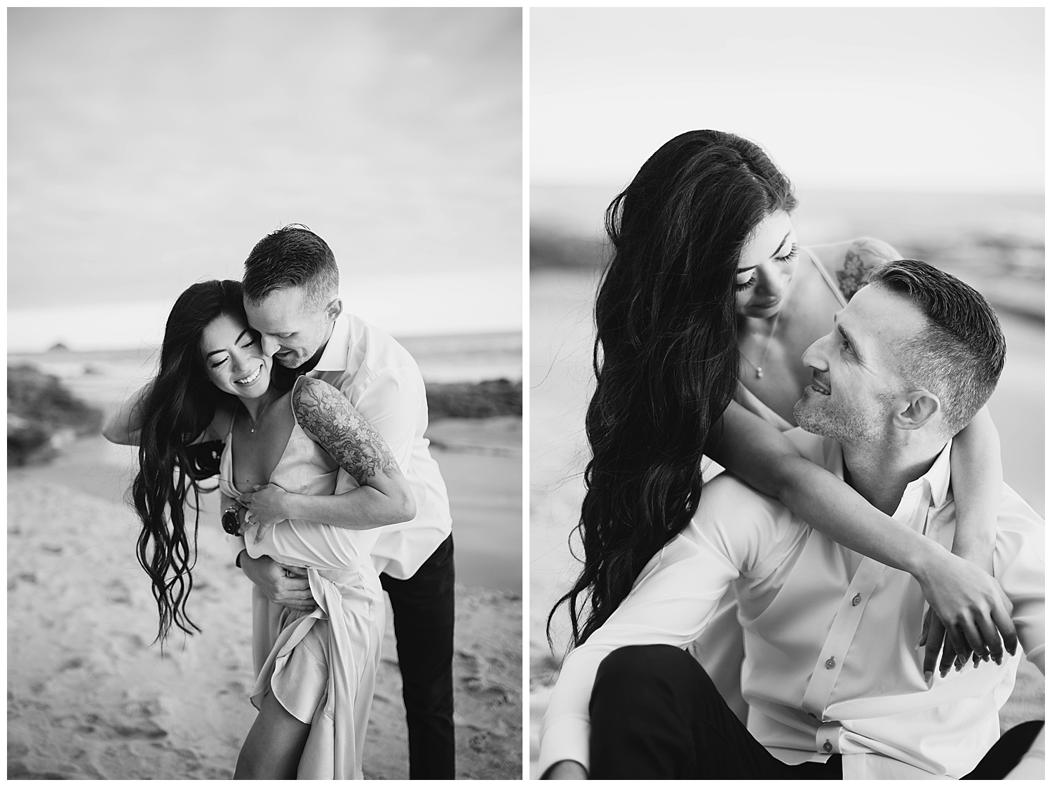 Top of the World Victoria Beach Engagement Photography