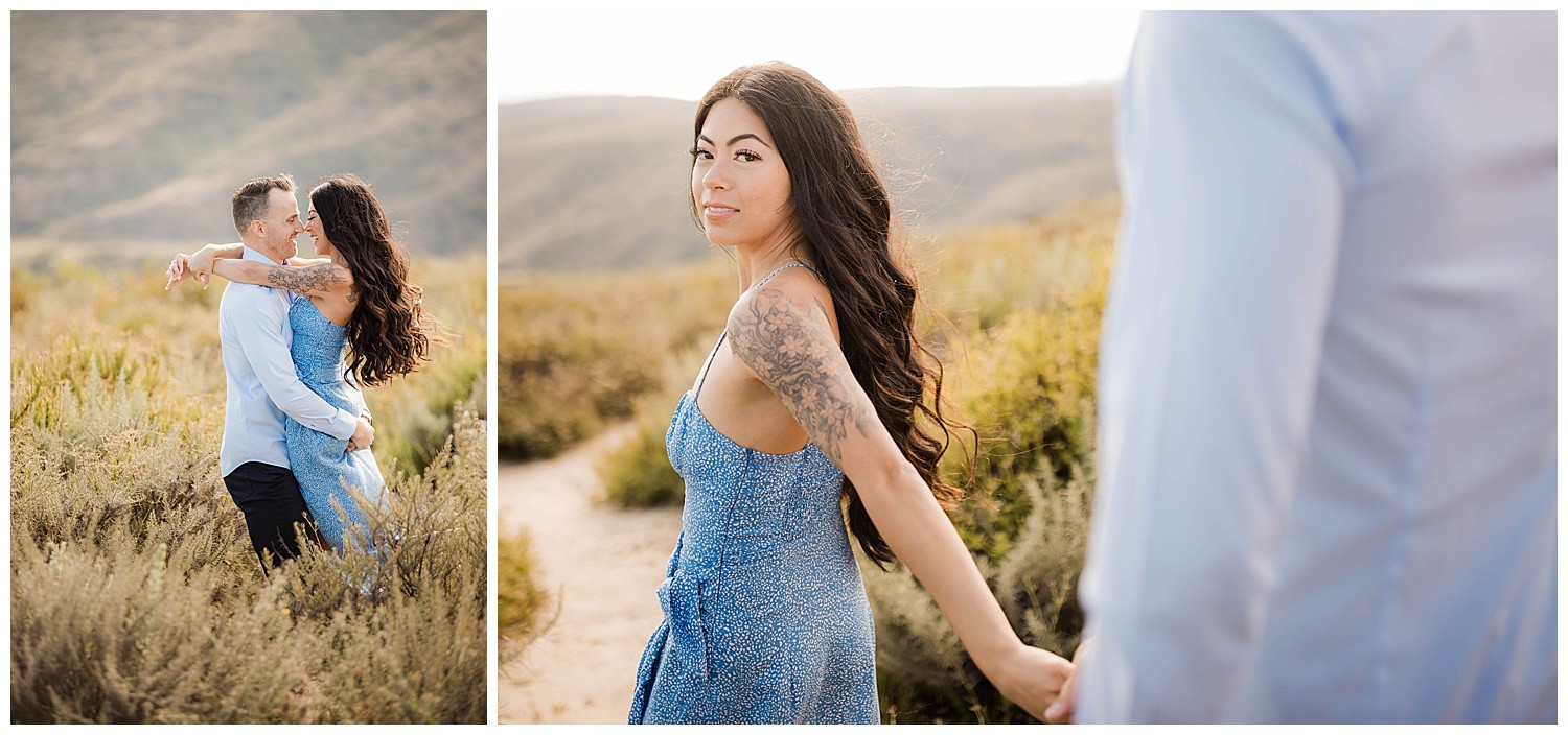 Top of the World Victoria Beach Engagement Photography