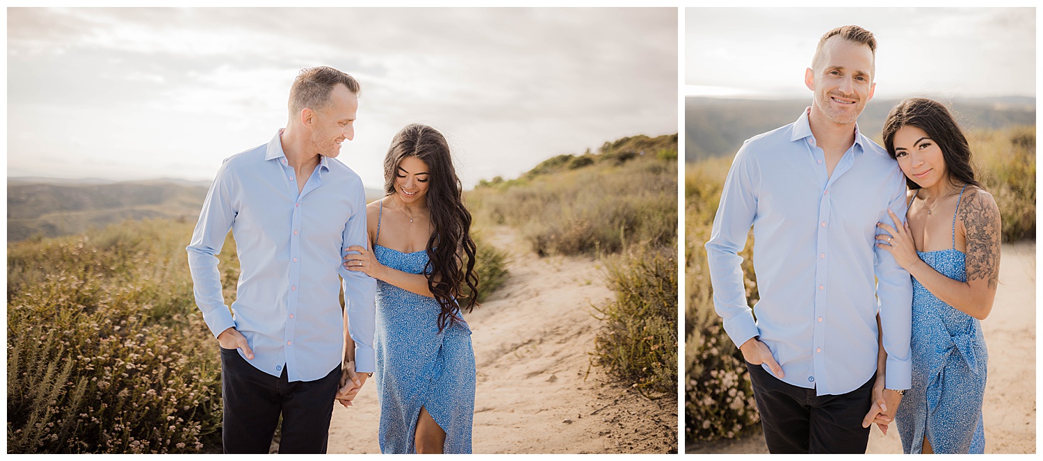 Top of the World Victoria Beach Engagement Photography