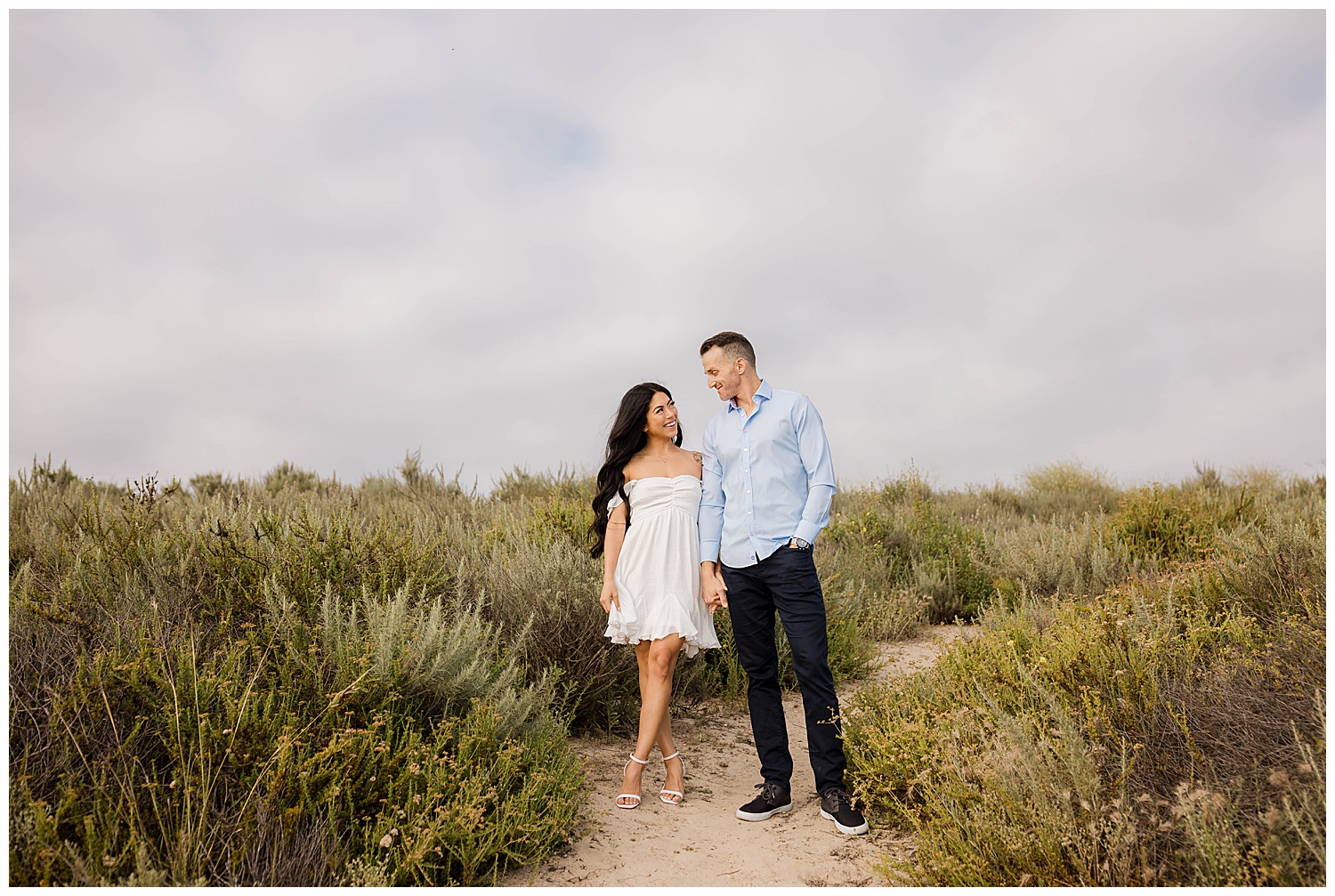 Top of the World Victoria Beach Engagement Photography