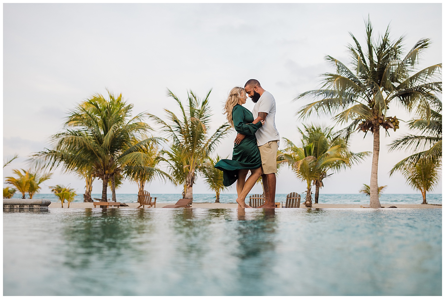 Tropical Belize Engagement Destination Wedding Photography