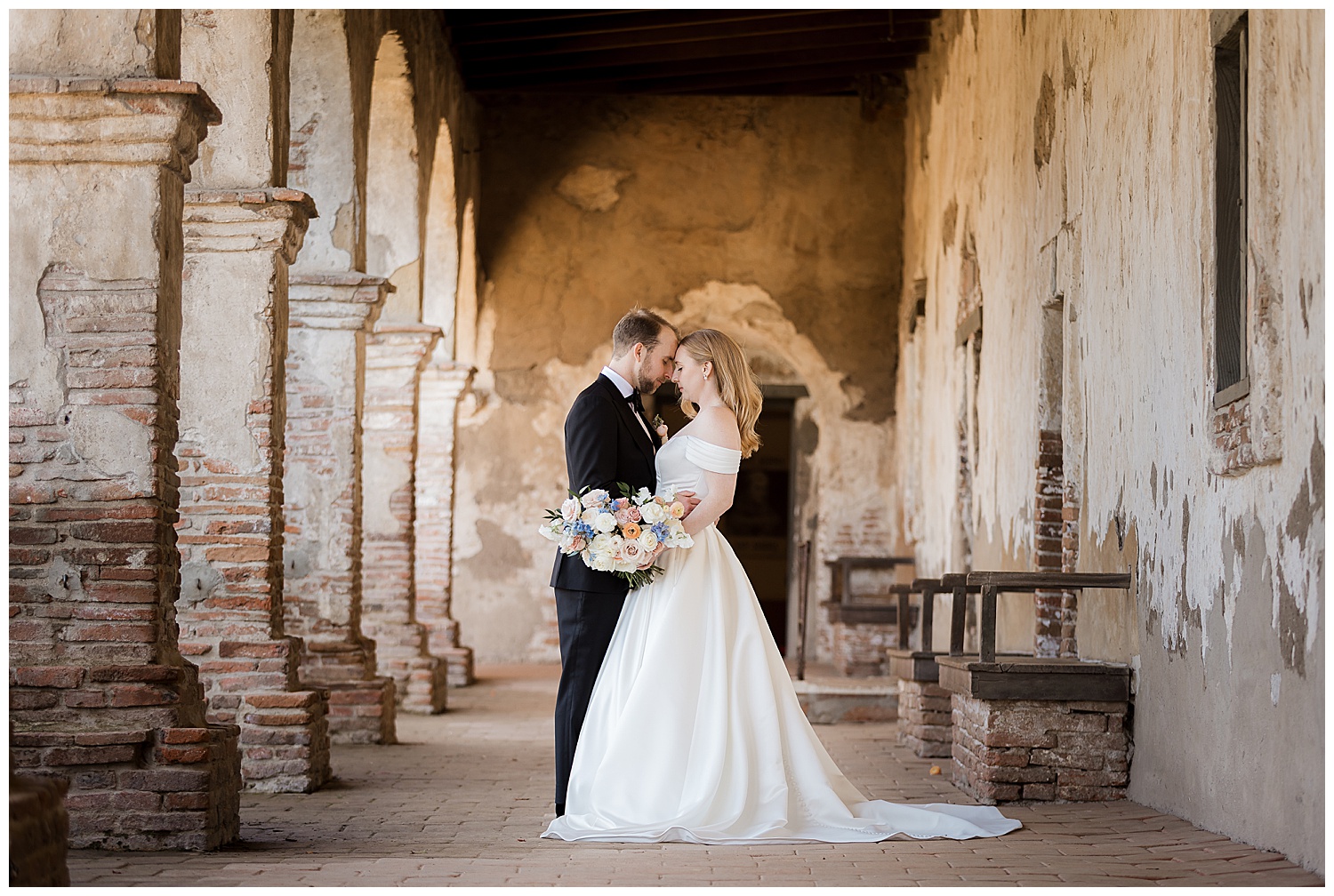 franciscan gardens mission san juan capistrano wedding photography