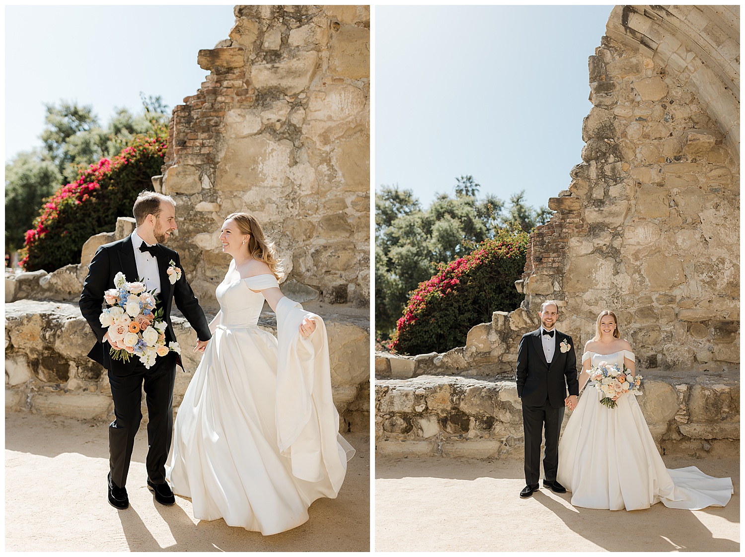 franciscan gardens mission san juan capistrano wedding photography